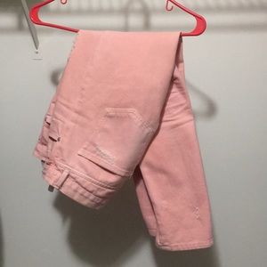 Zara pink jeans